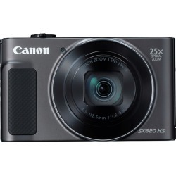 Canon PowerShot SX620 HS (21.1MP) Digital Camera 25x Optical Zoom 3.0 inch LCD Screen with WiFi (Black)