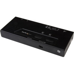 StarTech.com 2x2 HDMI Matrix Switch with 4K Fast Switching And Autosensing