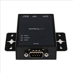 StarTech.com 1 Port RS232 Serial to IP Ethernet Converter / Device Server - Aluminum