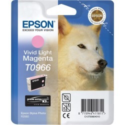 Epson T0966 Light Vivid Magenta Ink Cartridge