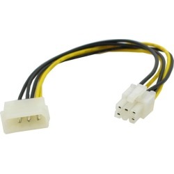 CCL System Builds - 6-pin PCIe to 4-pin Molex Adapter