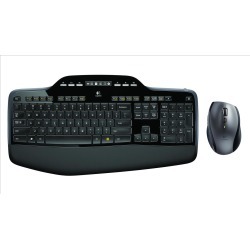 Logitech MK710 Wireless Desktop Keyboard and Mouse Set - UK