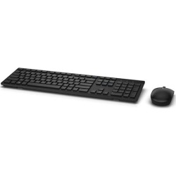 Dell KM636 Wireless Keyboard and Mouse Set UK QWERTY (Black)