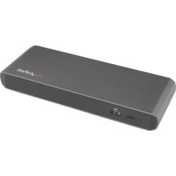 StarTech.com Thunderbolt 3 Dual-4K Docking Station for Laptops - Mac and Windows - Power Delivery - 5K Support