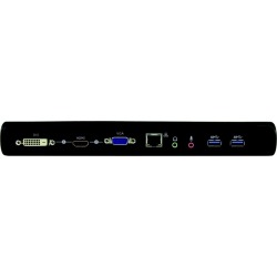 StarTech.com HDMI DVI VGA Dual Video Universal USB 3.0 Laptop Docking Station