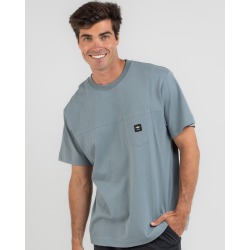 Rip Curl Men's Quality Products Custom T-Shirt in Blue Size XL