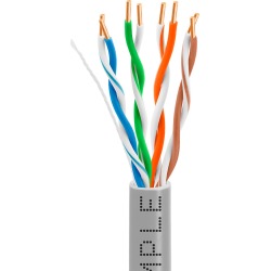 Cat5e Bulk Ethernet Cable 24AWG CCA 350MHz 1000 Feet Gray