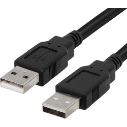 Cmple USB 2.0 Male to Male Cable High-Speed USB 2.0 A to A Extension Cable for Data Transfer � 6 Feet, Black