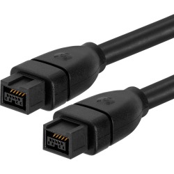 FireWire 800 BETA 9 Pin to 9 Pin Male To Male Cable 10 Feet Black
