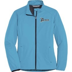 Track Women's Total Gear Active Soft Shell Bowling Jacket Cyan