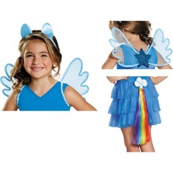 Girls My Little Pony Rainbow Dash Halloween Kit