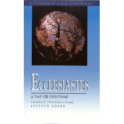 Ecclesiastes A Time for Everything By Board Stephen Board (Paperback)