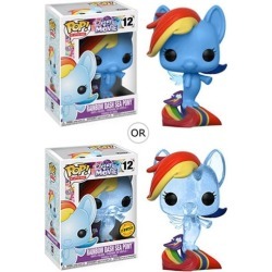 My Little Pony Movie Rainbow Dash Sea Pony Pop! Vinyl Figure