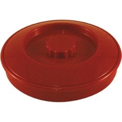 7 1/2 in Red Tortilla Server With Lid