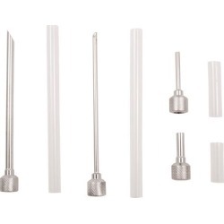 Set of 4 Stainless Steel Injector Tips