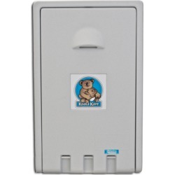 White Granite Vertical Mount Baby Changing Station