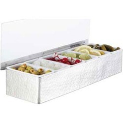 6 Section Garnish Station