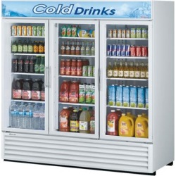 59.59 cu/ft Refrigerated Merchandiser w/ 3 Swing Doors