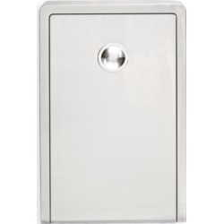 Stainless Steel Vertical Surface Mount Baby Changing Station