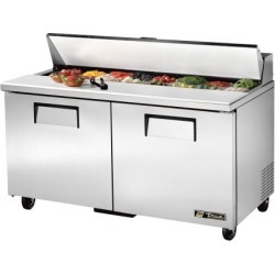 2-Door 60 in Refrigerated Prep Table