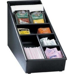 Narrow Countertop Lid, Straw And Condiment Organizer