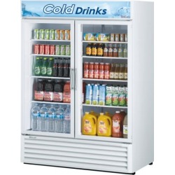 43.7 cu/ft Refrigerated Merchandiser w/ 2 Swing Doors