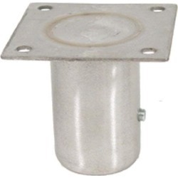 1655 Plate Mount Leg Socket