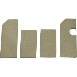 Ceramic Brick Set For Griddle