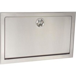 Recess Mount SS Horizontal Changing Station