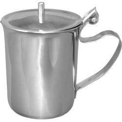 10 oz Stainless Steel Server with Closed Handle