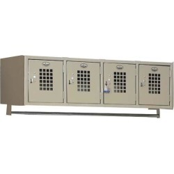 4 Compartment Wall Mounted Locker