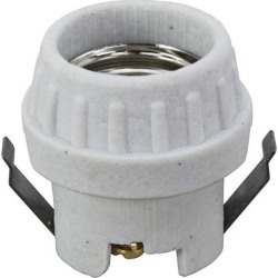 Push Mount Ceramic Light Socket