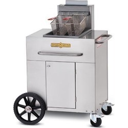 Portable Outdoor Fryer w/ Single Tank