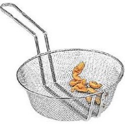 12 in Round Fine Mesh Fryer Basket