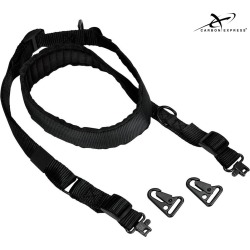 Carbon Express 3-Point Tactical Crossbow Sling w/Dual Clips