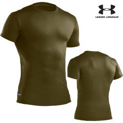 Under Armour Tactical HeatGear Compression T-Shirt (XL)- OD Green