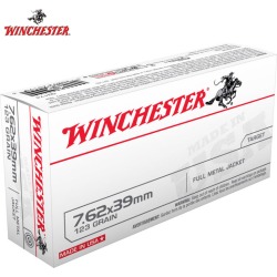 Winchester USA Target 7.62 x 39mm Russian 123 gr. FMJ (Box/20)