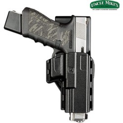 Uncle Mike's Tactical Reflex Competition Holster Glock RH (21)- Black