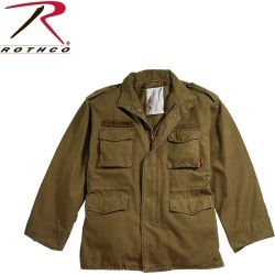 Rothco* Vintage M-65 Field Jacket, Russet Brown (XL)