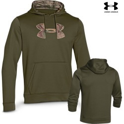 Under Armour Storm Caliber Hoodie (L)- Greenhead/RTX
