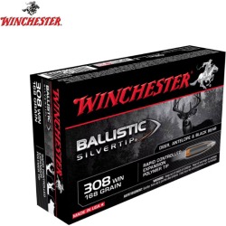Winchester Ballistic Silvertip Dear/Antelope/Blk Bear 308 Win 168 gr.