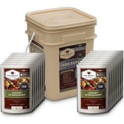 Wise Company 60-Serving Meat Bucket Grab n' Go Food Kit
