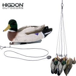 Higdon Battleship Rig Kit (4-oz weights/36" line) Pk/6