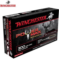 Winchester Power Max Deer/Elk/Blk Bear 300 Win Mag 180 gr. Bonded PHP