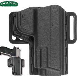 Uncle Mike's Tactical Reflex Open Top Holster S&W M&P Shield RH (10)-