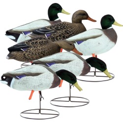 Higdon Magnum Mallard Full-Body Flocked Heads (Variety Pk/6)