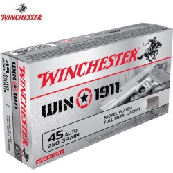 Winchester Win 1911 Target 45 ACP 230 gr. FMJ (Box/50)