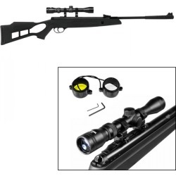 Hatsan Edge Air Rifle Combo (.22 cal) - Black