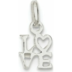 Sterling Silver Love Charm