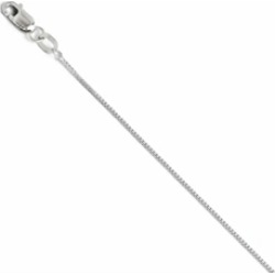 Finejewelers 10k White Gold Box Chain Necklace